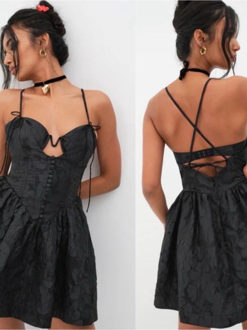 For love and lemons faith mini dress